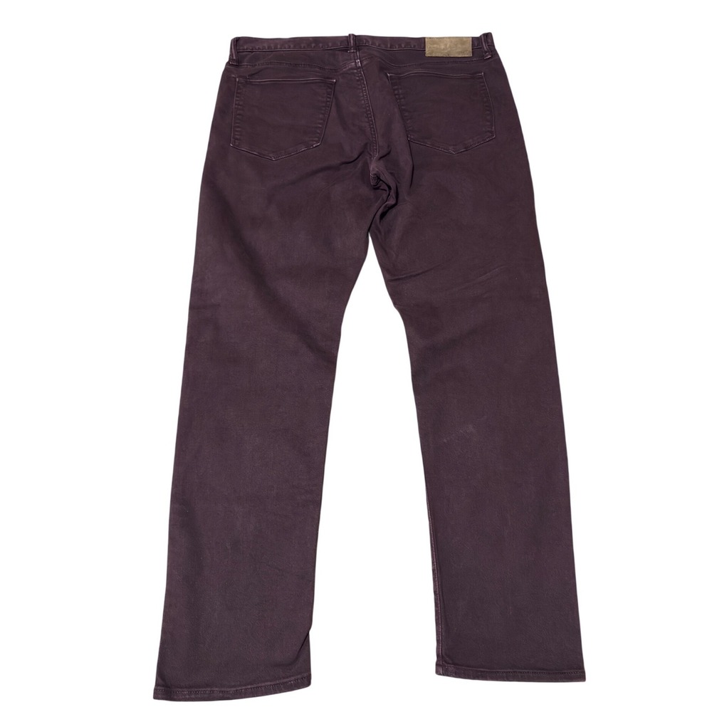 Todd Snyder Mens Stretch 5-Pocket Chino Pants Plum‎ Purple 39 SKU1